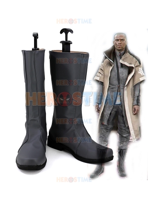 Detroit Become human Markus Game Cosplay Boots