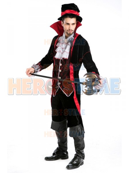 deluxe classic mens vampire halloween costume