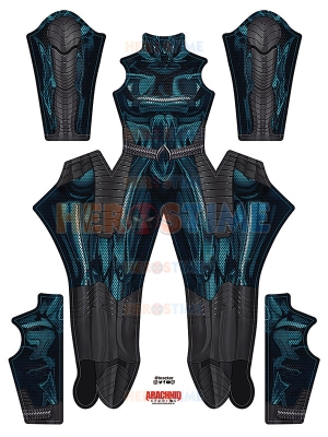 Aquaman 2 Cosplay Costume Female Version Printing Suit