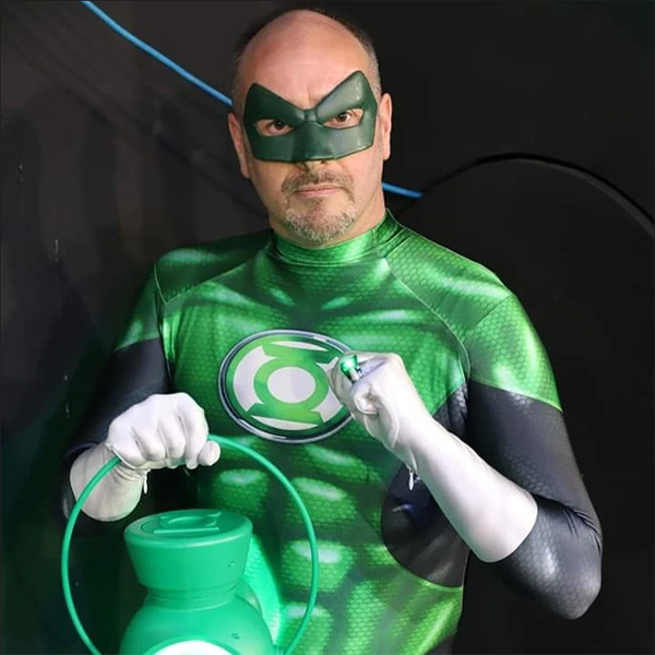 Green Lantern Costume Halloween Superhero Costume