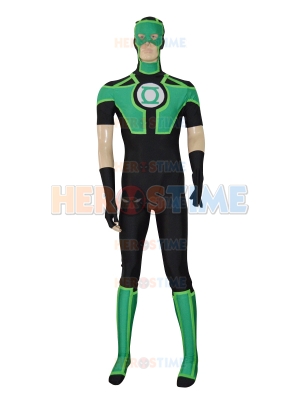 2016 New Style Green Lantern Short Sleeves Superhero Costume