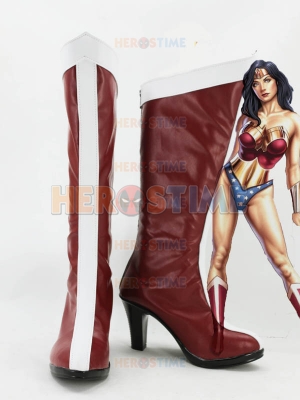 Wonder Woman The Justice League Superhero High Heels Superhero Boots