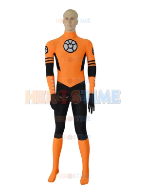 Orange Lantern Custom Spandex Superhero Costume