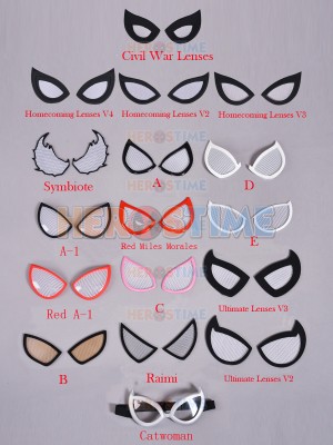 Spider Lenses Seven Styles Spiderman Glasses Leneses