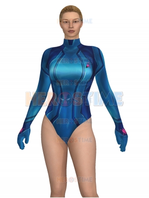 Samus Aran Printing Spandex Leotard