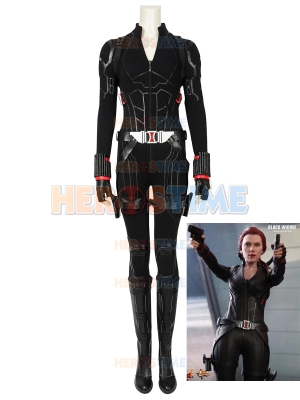 Avengers Endgame Black Widow Movie Cosplay Full Suit