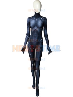 Black Panther 2018 Version Cosplay Costume Female Shade