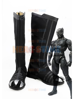 Captain America: Civil War Black Panther Cosplay Boots