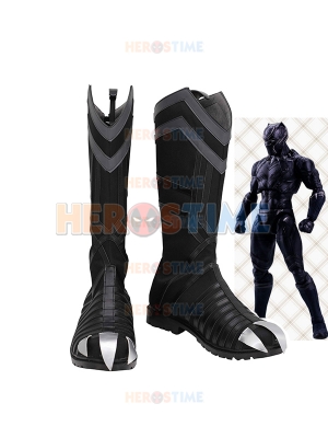 Black Panther Shoes Superhero Cosplay Boots