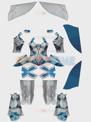 Emma Frost Rivals Printed Suit