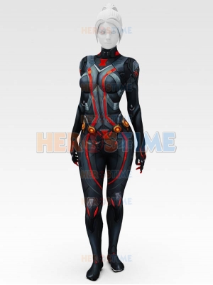 Black Widow Rivals Printing Cosplay Costume