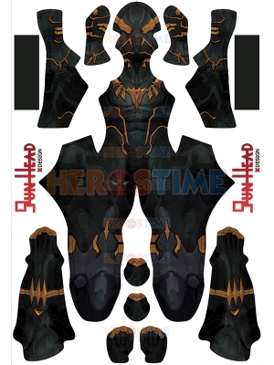 Marvel Rivals Black Panther Gold Cosplay Costume