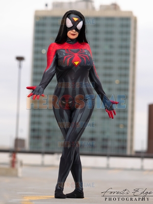 Spider-Woman Jessica Drew Newest Look Costume Spider-Woman Suit