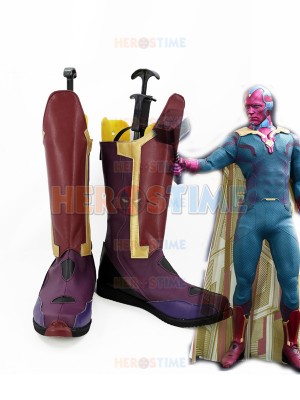 Avengers Vision Film Version Cosplay Boots