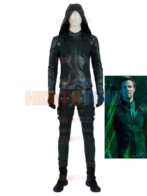 Green Arrow Costume Arrow Season 8 Superhero Costume Full Set Suit