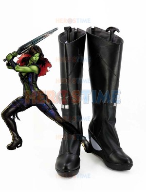 Gurdians of the Galaxy Gamora Cosplay Boots