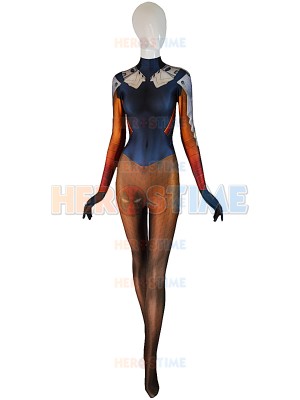 Mercy Costume Overwatch Mercy Undersuit Girl Cosplay Suit