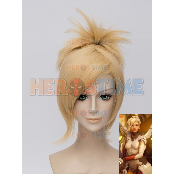 mercy cosplay wig