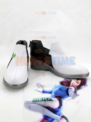 Shooting Game Overwatch D.Va Cosplay Boots