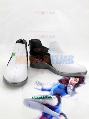 Shooting Game Overwatch D.Va Cosplay Boots