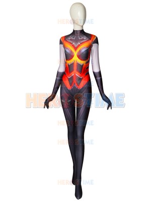 Overwatch D.Va Costume Destroyer Fuel Printed Costume