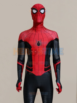 Far From Home Spider Costume with 3D Emblems