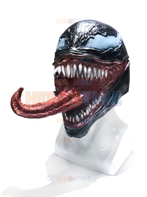 Venom Mask Movie Version Supervillain Latex Cosplay Mask