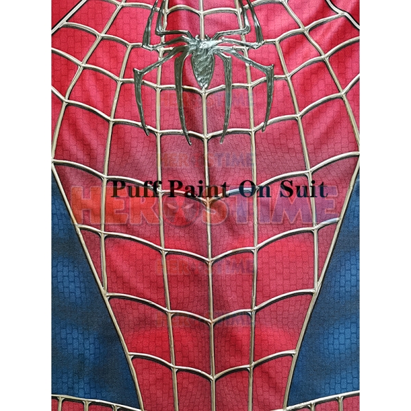 Classic-Toby-Raimi-Spiderman Cosplay Costume Adult Zentai Suit Print Pattern 