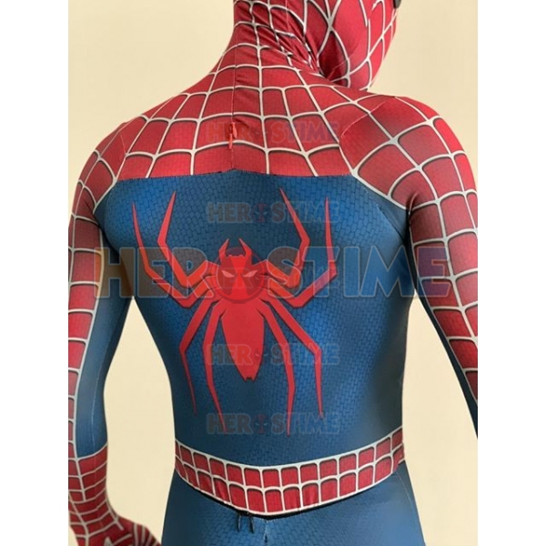 Spider-Man Costume Sam Raimi Tobey Maguire Spider-Man Costume