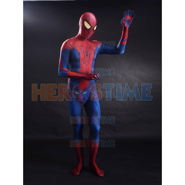 The Amazing Spiderman Suit Amazing Spiderman 1 Cosplay Suit With