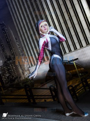 Gwen Stacy Costume The Amazing Spider-Man Gwen Stacy Suit Adult & Kid