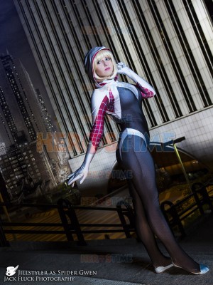 Gwen Stacy Costume The Amazing Spider Gwen Stacy Suit Adult & Kid