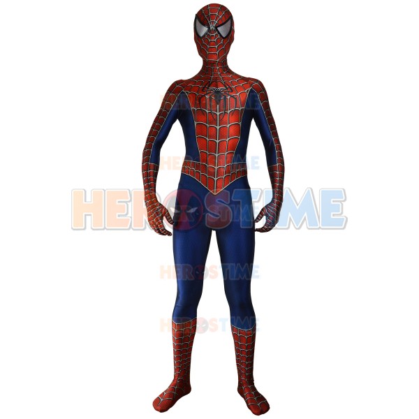 Spider girl action figure with a costume similar to sam raimi's