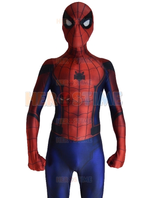 Civil War Spiderman Costume 3D Shade Cosplay Suit