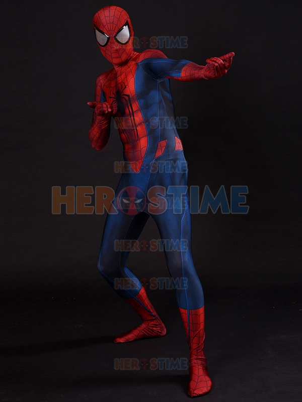 Concept Art Spider-man Costume 3D Design Spiderman Cosplay Suit