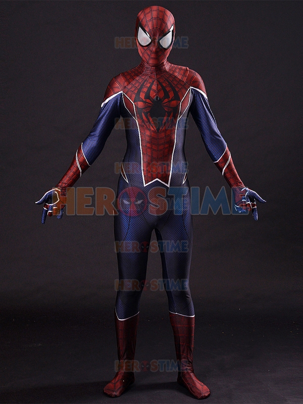 Punk Spiderman Costume 3D Design Spider-man Cosplay Suit