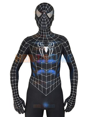 Black Raimi Spider Costume 3D Designed Cosplay Suit