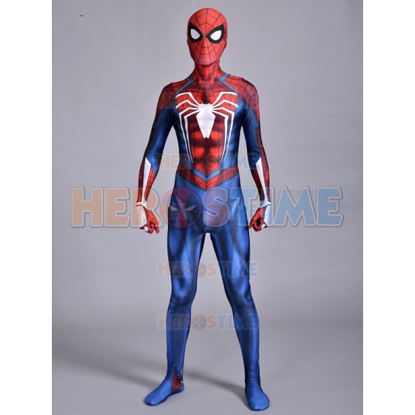 PS4 Spiderman Costume Insomniac Games Version Spider-Man Cosplay Suit