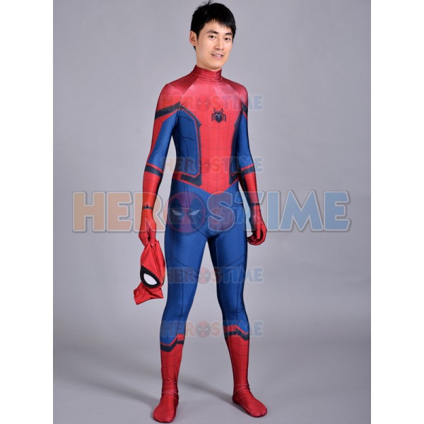 spider man homecoming dress up Spider-Man:Homecoming Jumpsuit Halloween Cosplay Costume, Kids / XL