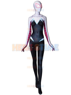 Gwen Stacy Spider-Man Costume Ghost-Spider Cosplay Costume Adult & Kid