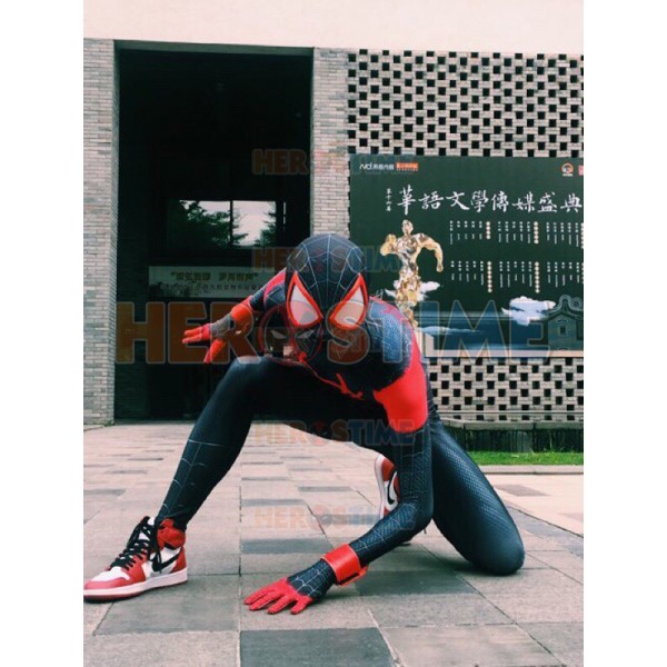 Miles Morales Costume Miles Animated Version Cosplay Costume