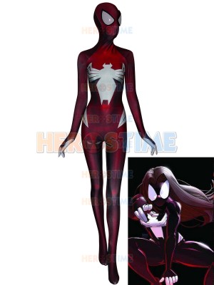 Ultimate Spider-woman Costume 3D Printing DyeSub Superhero Costume
