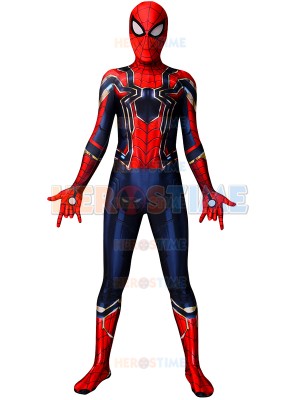 Spider Costume Iron Spider MCU Version 3 Superhero Costume