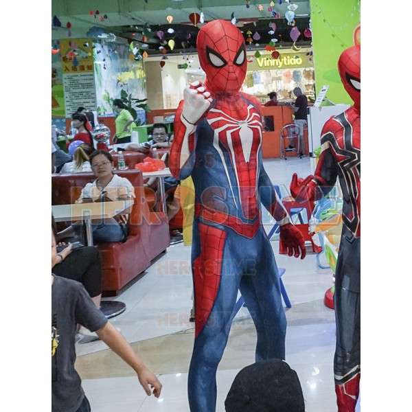 Halloween ps4 jogo spiderman insomniac super-herói cosplay traje