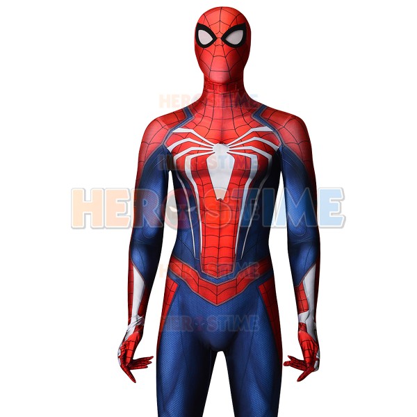 PS4 Spiderman Costume Insomniac Games Version Spider-Man Cosplay Suit