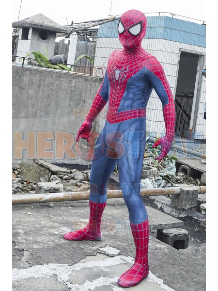 Spider-Man Costume Amazing Spider-man 2 Printing Superhero ...