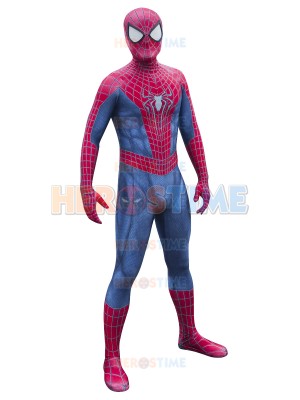 Spider-Man Costume Amazing Spider-man 2 Printing Superhero Costume