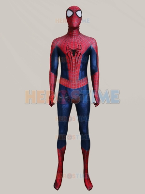 Spider Costume in The Amazing Spider 2 with 3D Emblems