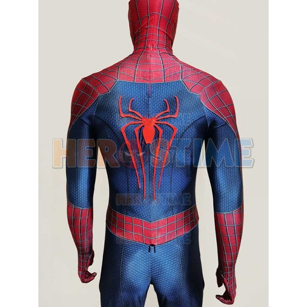 Spider Costume in The Amazing Spider 2 with 3D Emblems