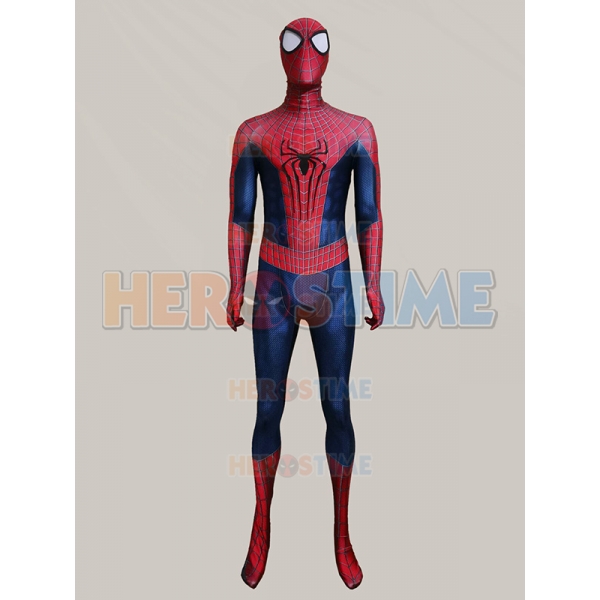 Spider Costume in The Amazing Spider 2 with 3D Emblems